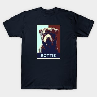 Rottweiler Pop Art T-Shirt